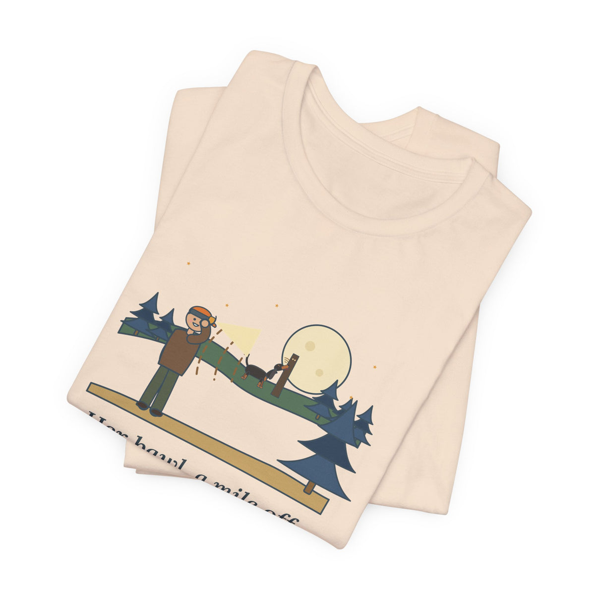 Coonhound T-Shirt - Her Bawl, a Mile Off. I'd Know It Anywhere. Hound Tee