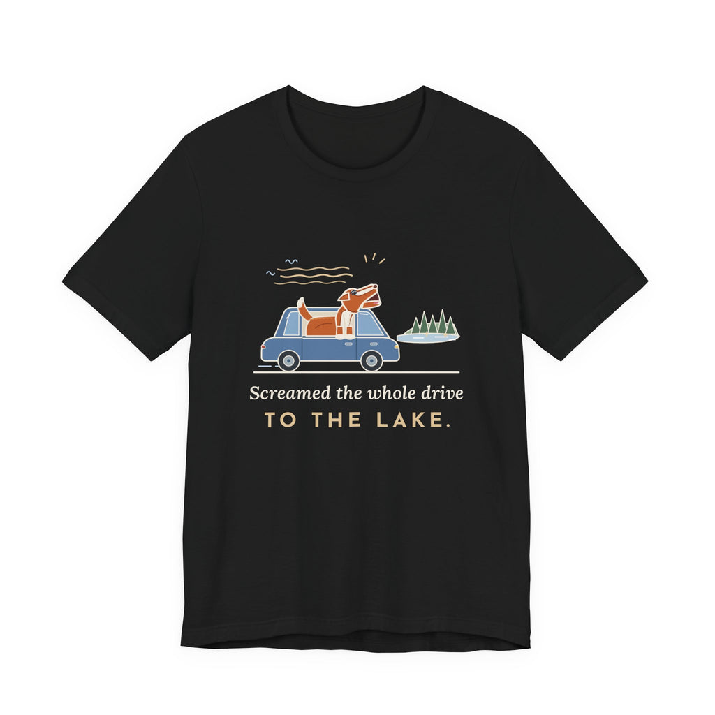 Nova Scotia Duck Tolling Retriever T-Shirt - Screamed the Whole Drive to the Lake
