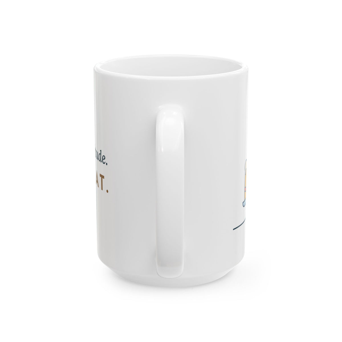 Large 15oz High-Altitude Baking Mug - Adjusted for Altitude. Still Flat.