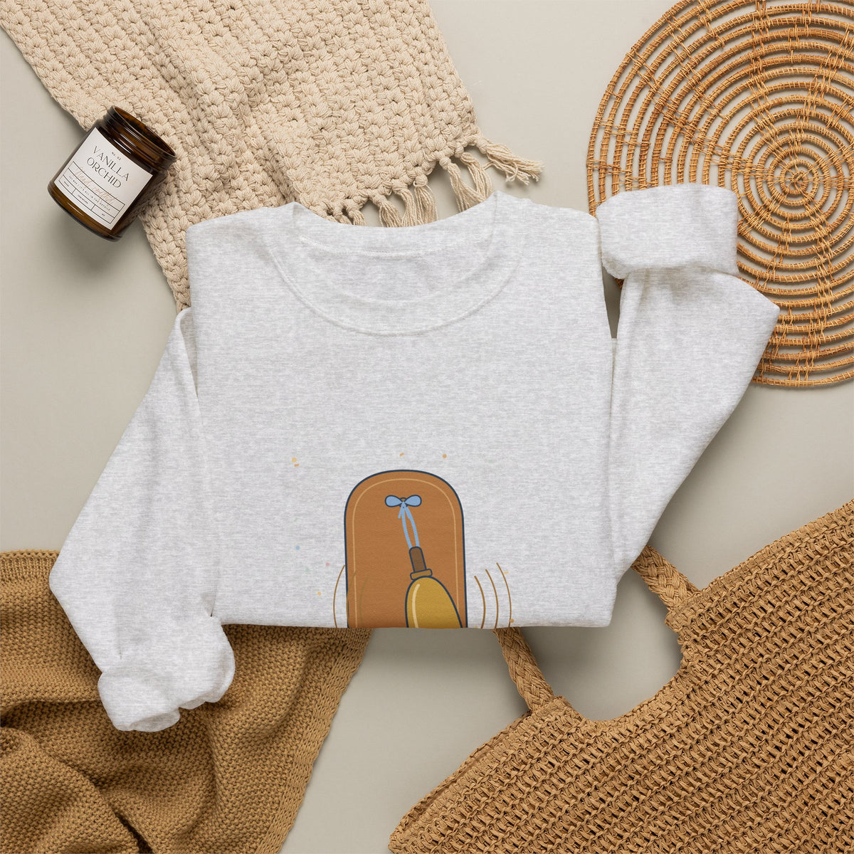 Oncology Nurse Crewneck Sweatshirt - My Favorite Sound Is the Bell Nurse Gift