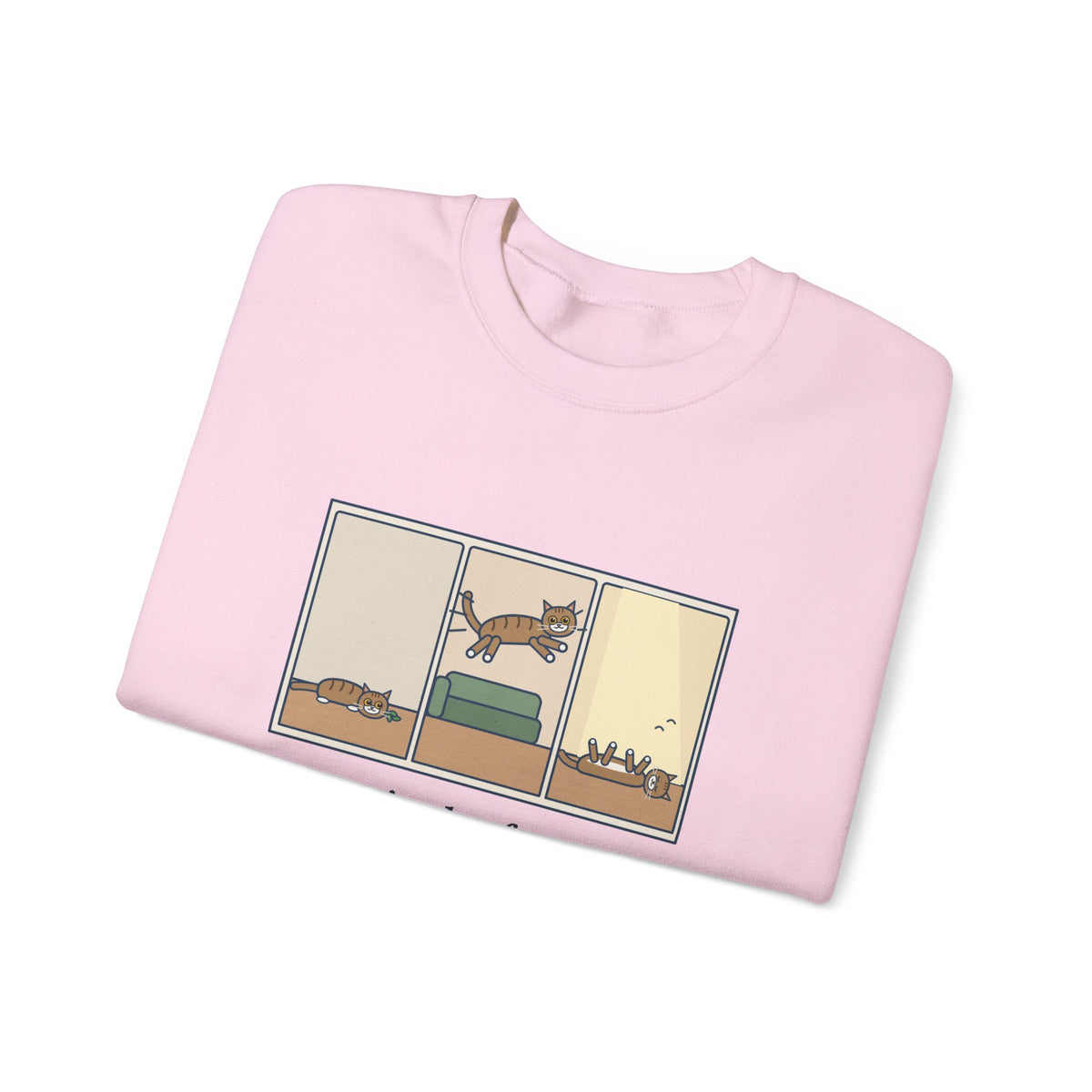 Catnip Sweatshirt, One Pinch, Three Minutes of Chaos, a Four-Hour Nap, Funny Three Panels Crewneck