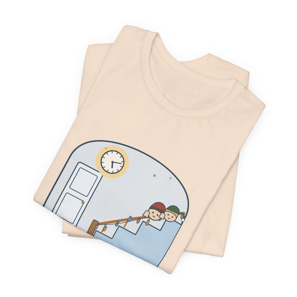 Funny Christmas T-Shirt - Christmas Starts at Six. Not 5:12. Parent Tee