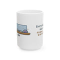 Large 15oz Earth Science Teacher Mug - Driveway Rock Collection and the One Geode
