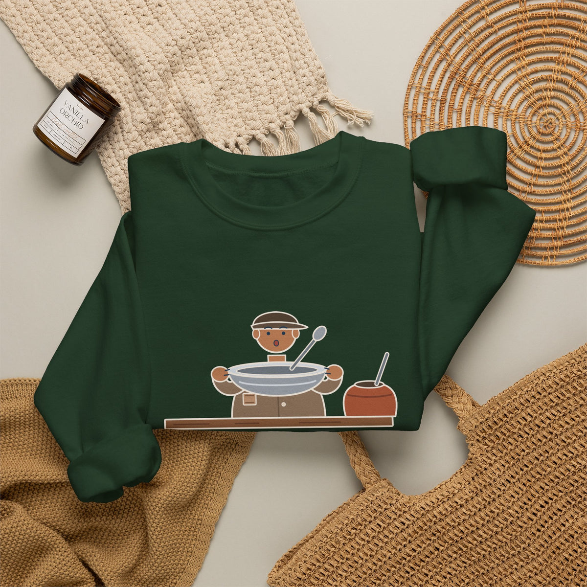 Please, Sir, I Want Some More Sweatshirt, Humor Dickens Quote Crewneck with Empty Bowl