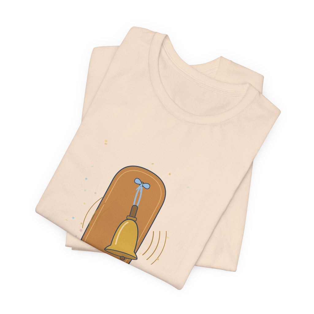 Oncology Nurse T-Shirt - My Favorite Sound Is the Bell Hopeful Nurse Tee