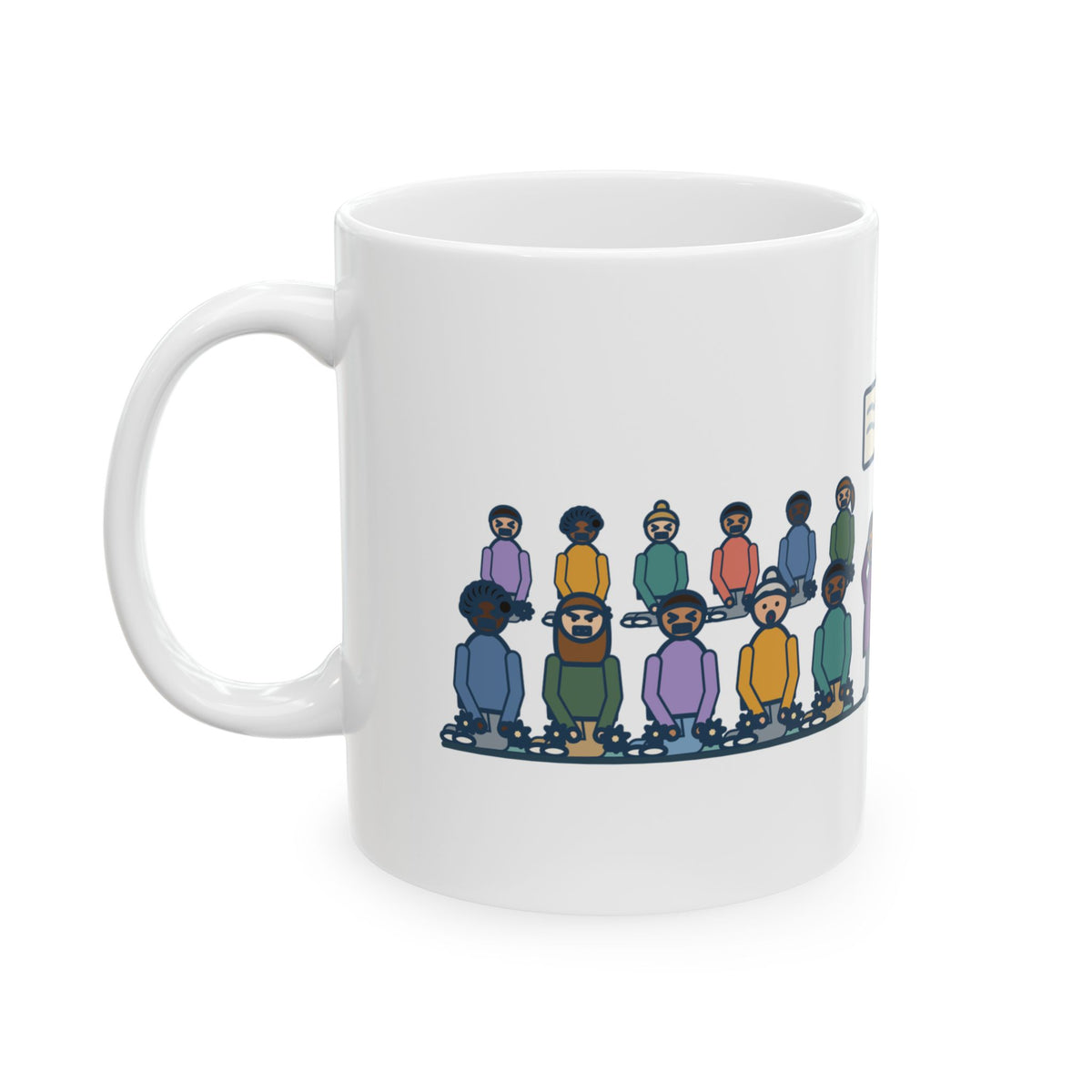 CPR Instructor Nurse Coffee Mug 11oz - Thirty Nurses, Sixty Cracking Knees