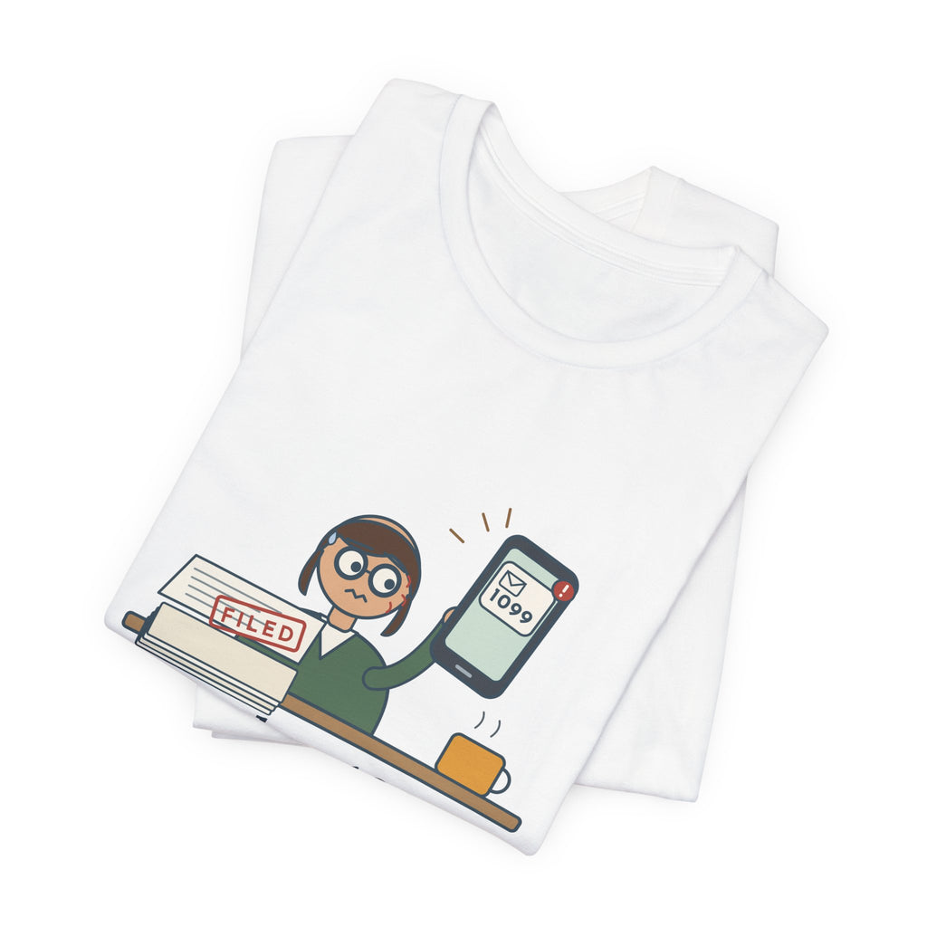 Tax Preparer T-Shirt - Another 1099? After I Filed? Funny Accountant Tee