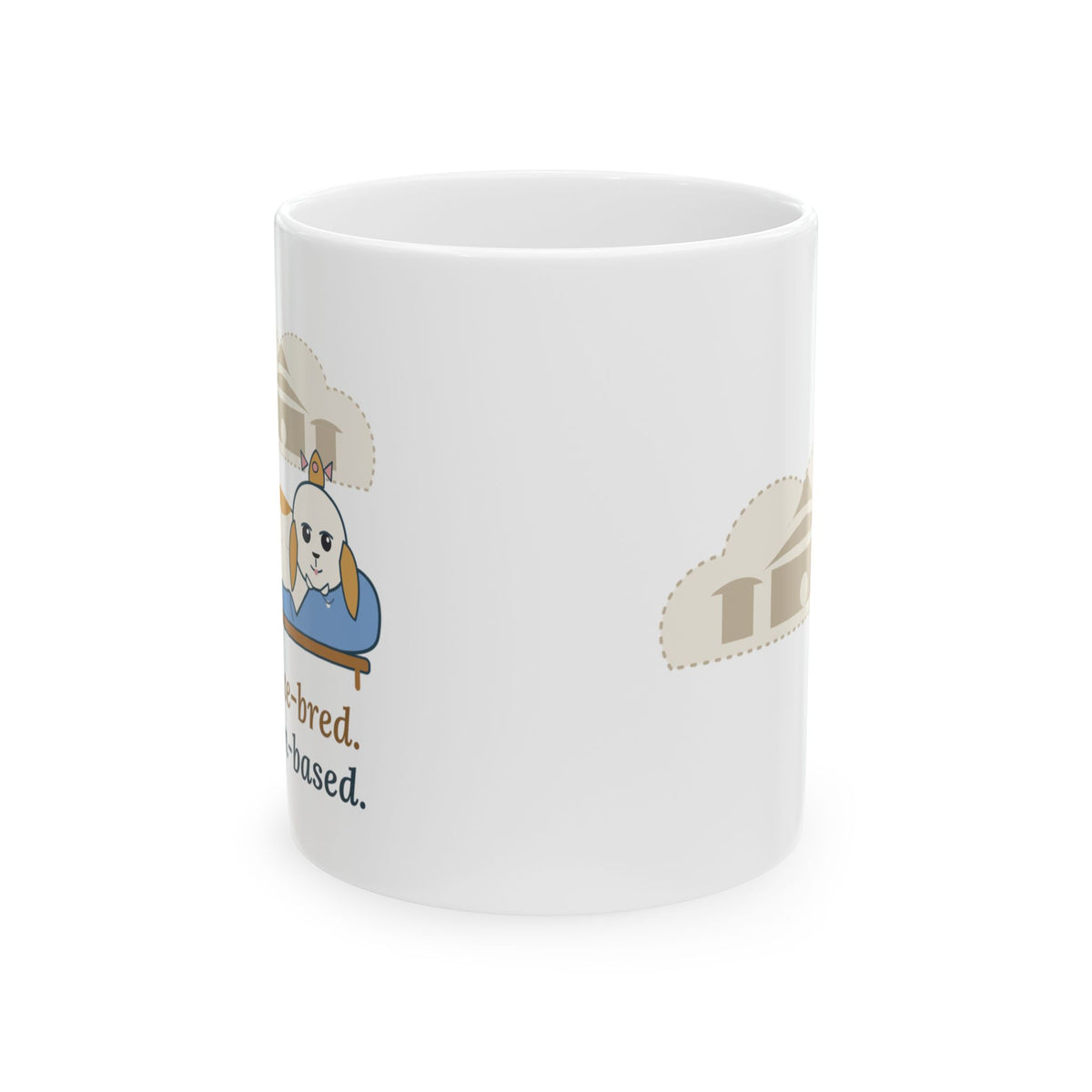 Shih Tzu Coffee Mug - Palace-Bred. Futon-Based. Shih Tzu Lover Gift