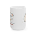 Large 15oz Cookie Decorating Mug - Flood Icing at Fifteen Seconds. No Exceptions.