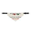 Dachshund Christmas Bandana - I Need Two Stockings, End to End Doxie Pet Bandana