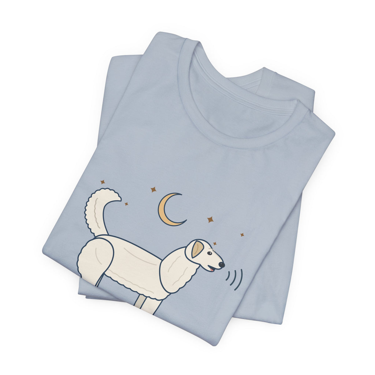 Great Pyrenees T-Shirt - On Patrol Since Sundown Pyr Owner Tee