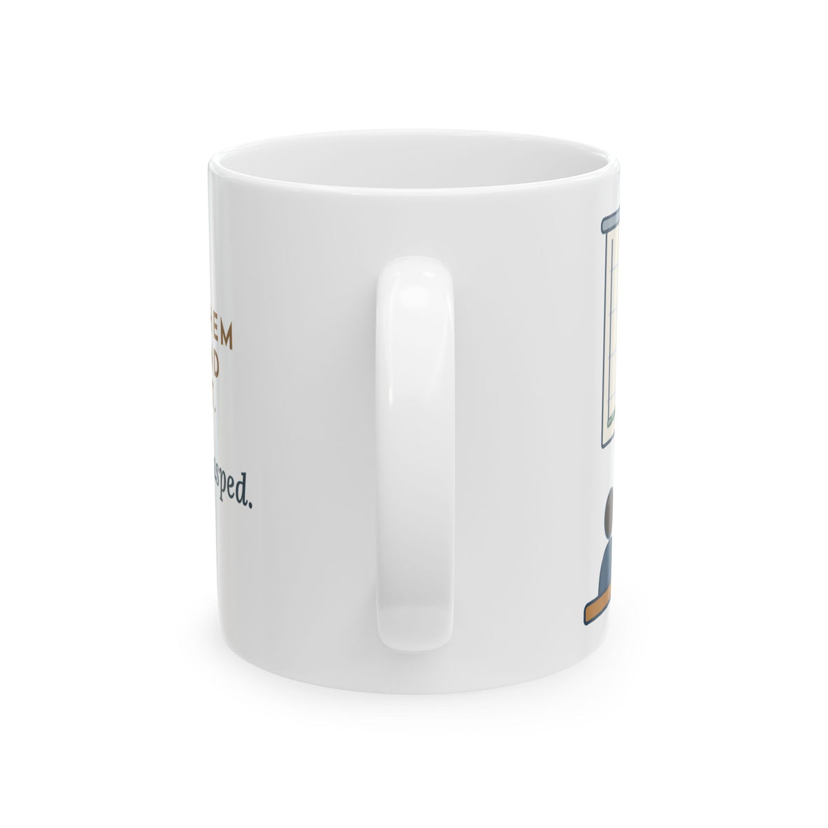 Personal Finance Teacher Coffee Mug 11oz - Showed Them Compound Interest, A Sophomore Gasped