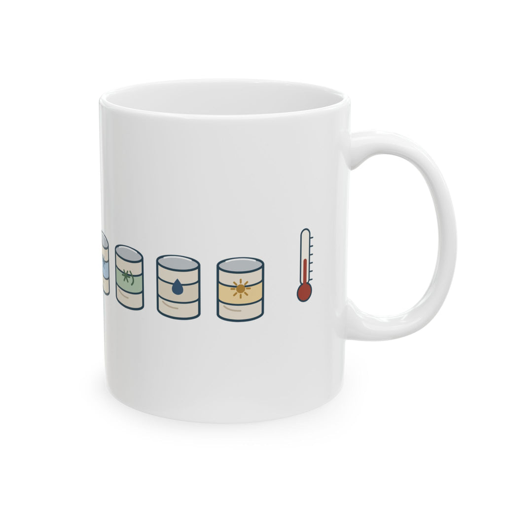 Cross-Country Ski Coffee Mug - I Guessed the Wax Wrong. 11oz Classic Skier Gift Mug