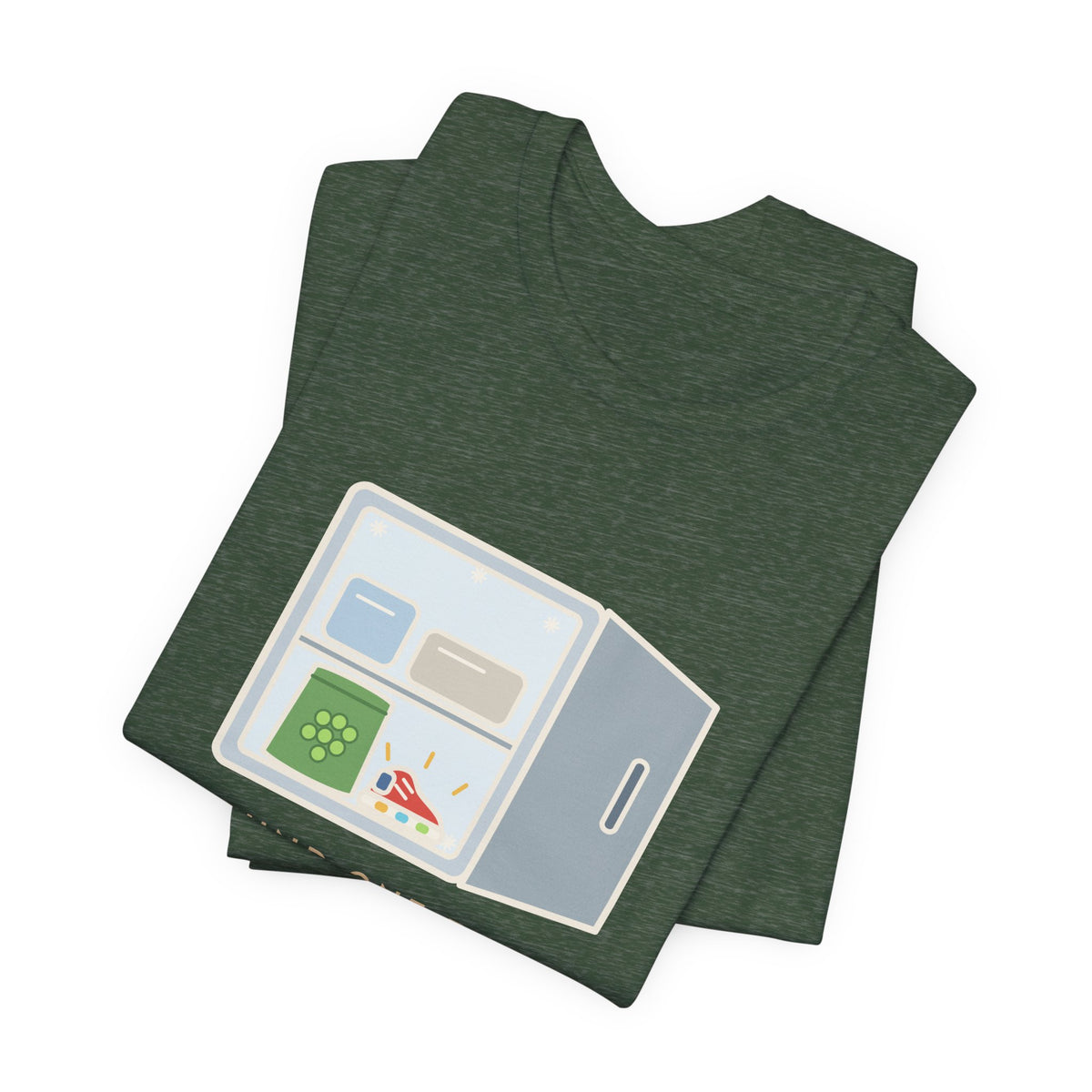 Funny Toddler Parent T-Shirt - Found One Tiny Shoe in the Freezer, Next to the Peas