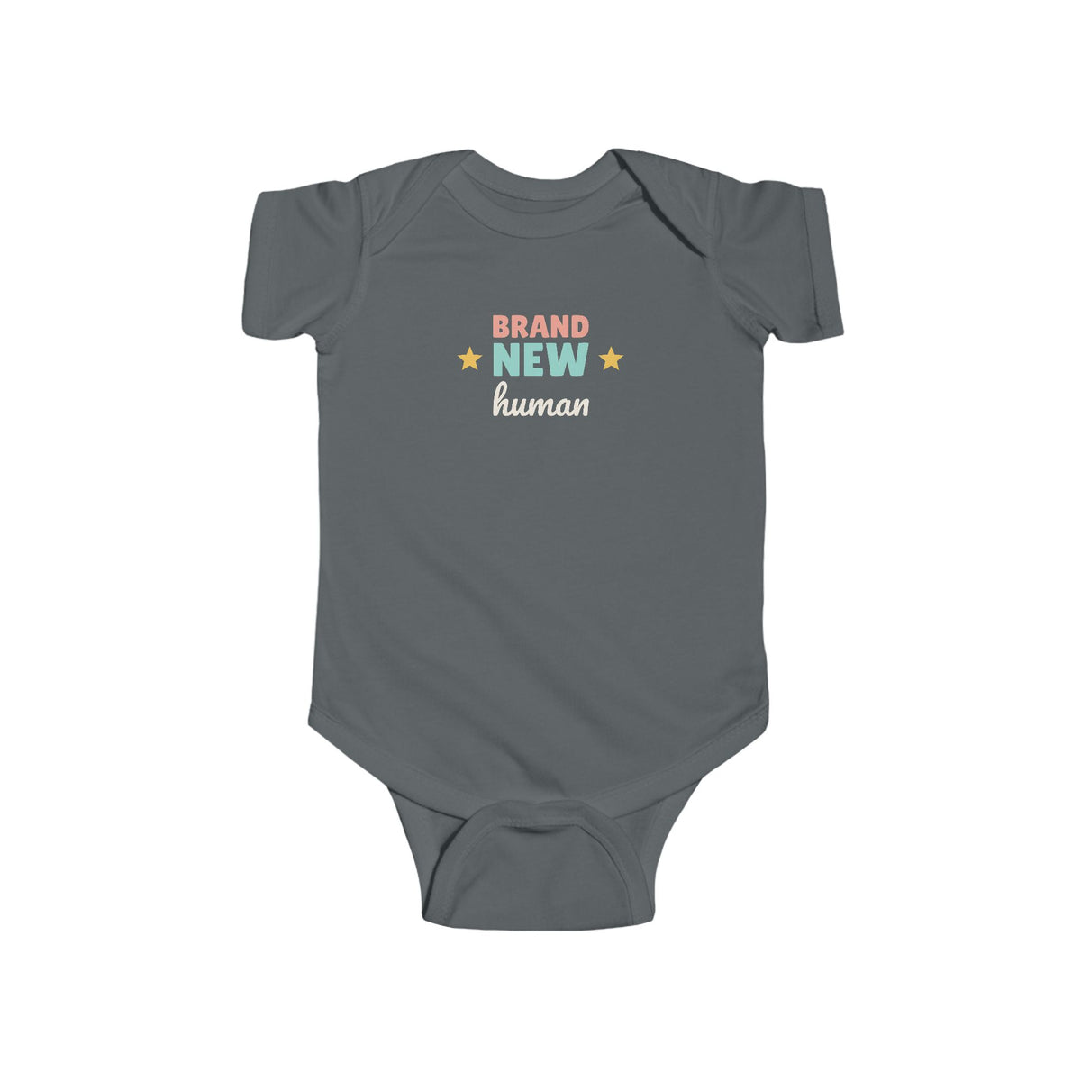 Brand New Human Baby Bodysuit, Funny Newborn Outfit