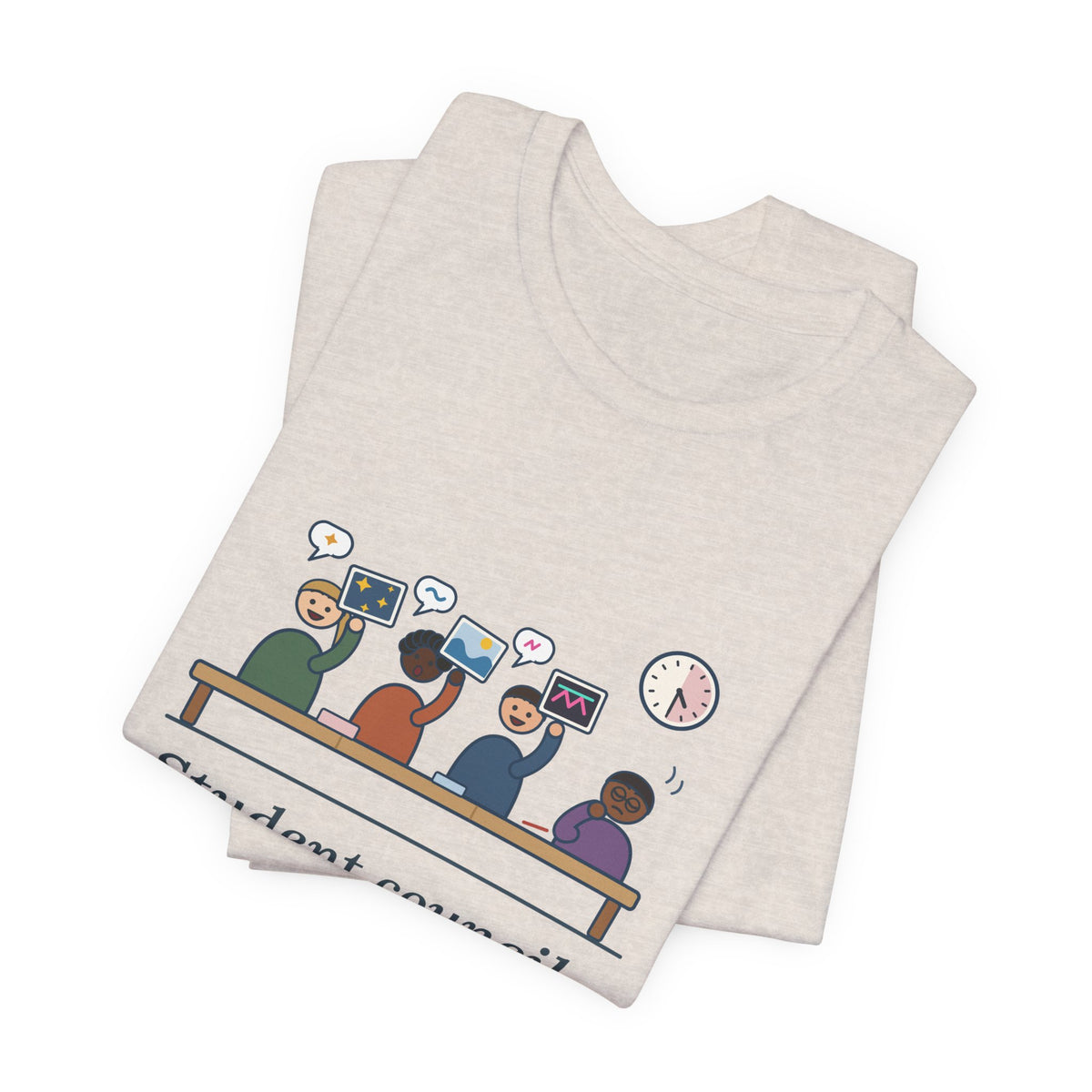 Student Council Adviser T-Shirt - Student Council. Ninety Minutes Debating the Dance Theme.