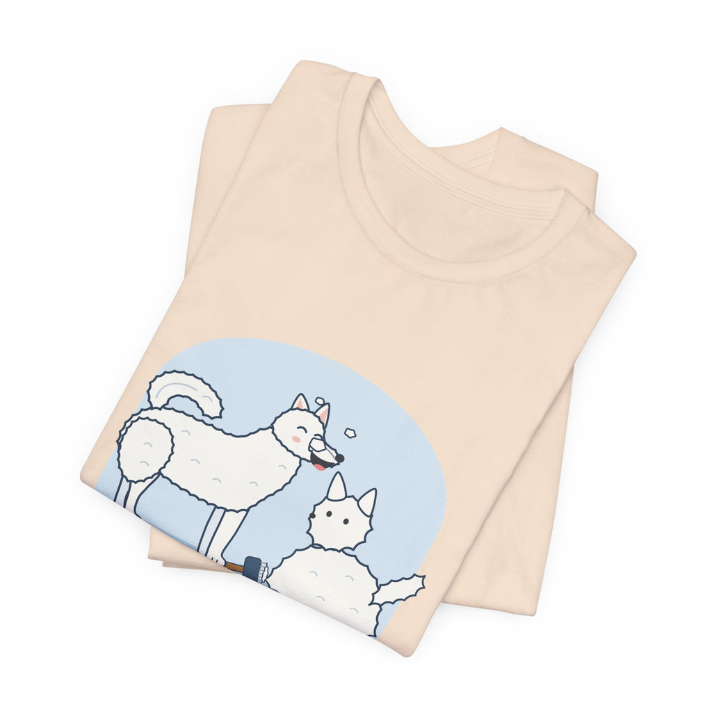 Samoyed T-Shirt - Enough Fluff for a Second Samoyed. Funny Sammy Owner Tee