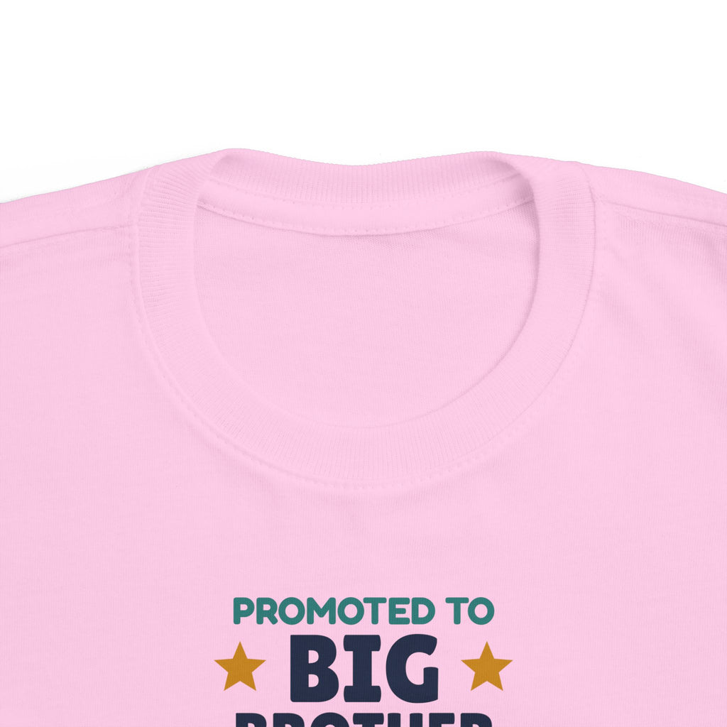Promoted to Big Brother Toddler T-Shirt, Big Brother Announcement Tee