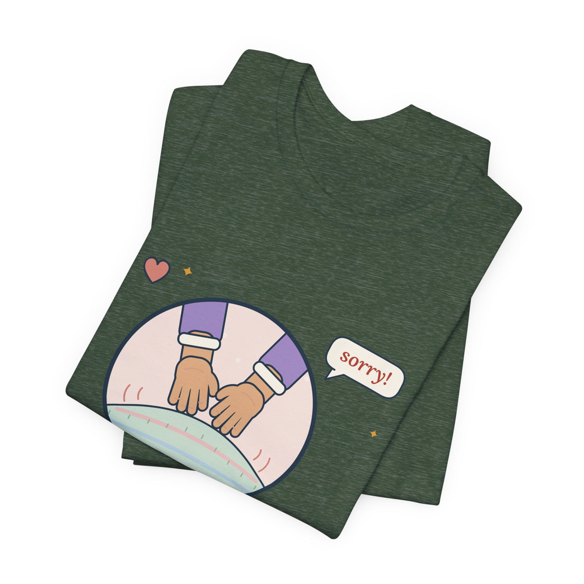 Postpartum Nurse T-Shirt - Fundal Massage. I Apologize in Advance. Mother-Baby Tee