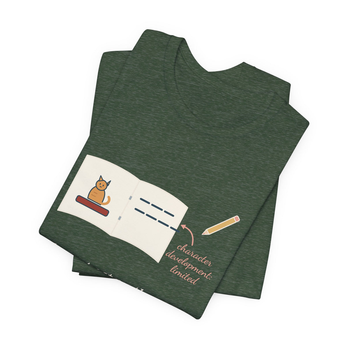Reading Specialist T-Shirt - The Cat Sat on the Mat. That's the Whole Plot. Teacher Tee