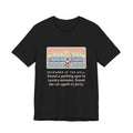 Funny December Shopping T-Shirt, Found a Parking Spot in Twenty Minutes, Found the Car Again in Forty, Mall at Dusk Tee