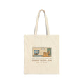Lhasa Apso Tote Bag - Guarded the Real Door for an Hour