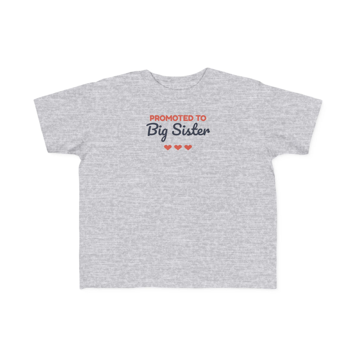 Promoted to Big Sister Toddler T-Shirt, Big Sister Announcement Shirt