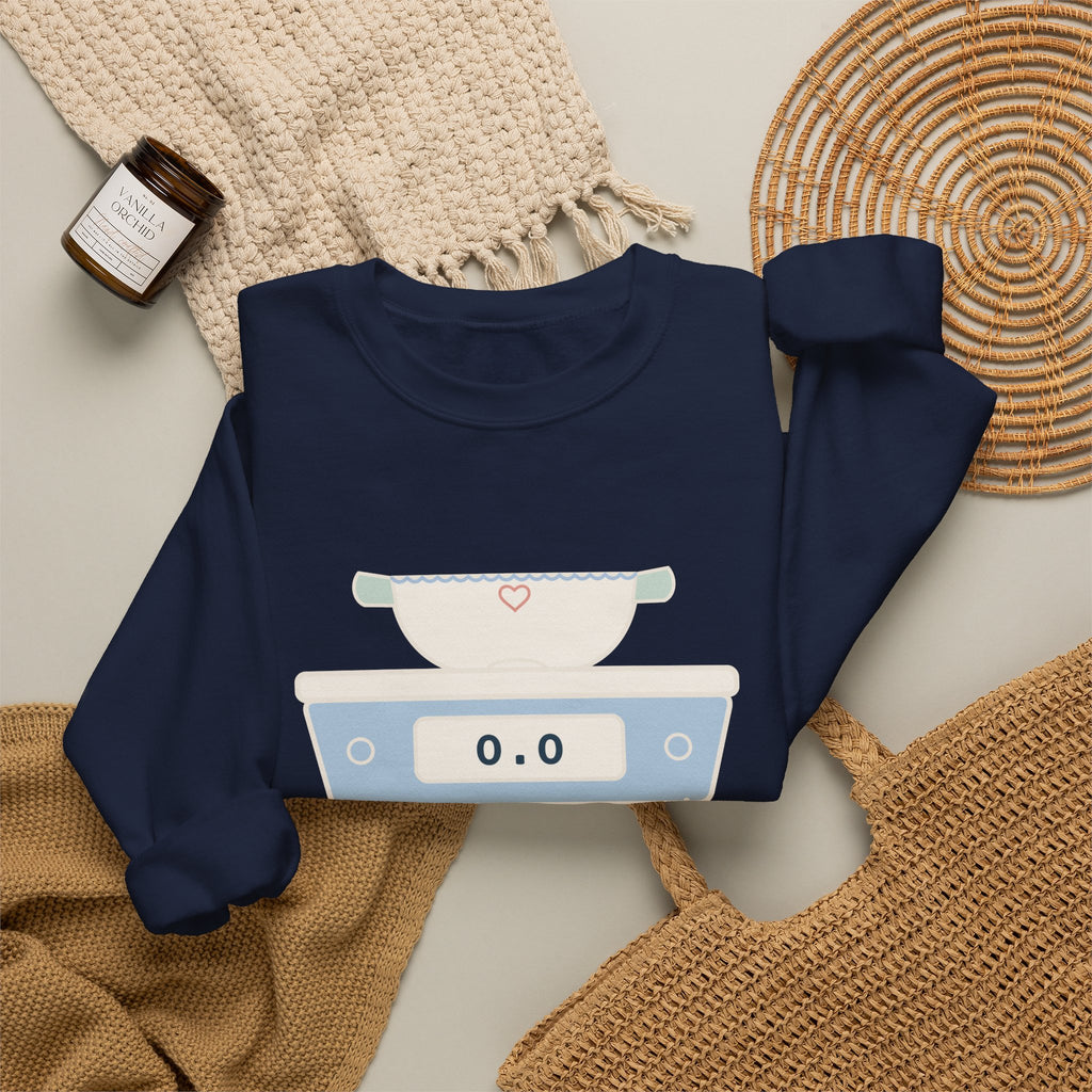 NICU Nurse Crewneck Sweatshirt - I Weigh Diapers. Professionally. Neonatal Nurse Gift