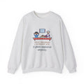 Told Grandma I Already Ate, a Plate Appeared Anyway Sweatshirt, Funny Grandma Crewneck with Grandma's Pasta
