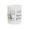 Instructional Coach Coffee Mug 11oz - Clipboard in the Back Row, Asked If I'm the Sub