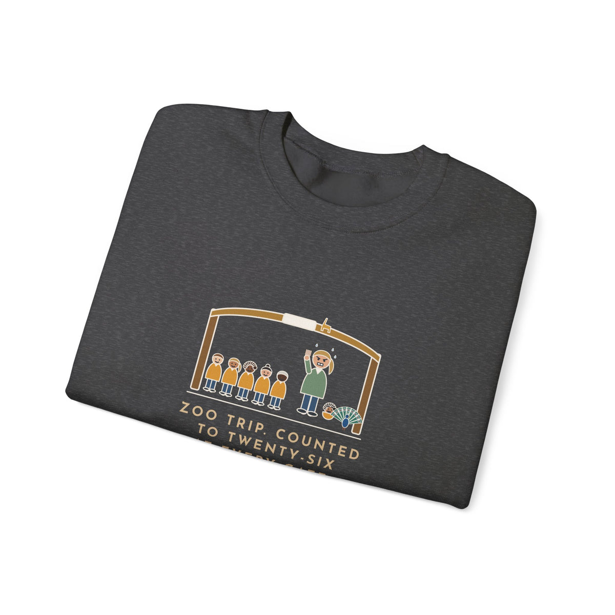 Field Trip Crewneck Sweatshirt - Counted Twenty-Five Once and Aged a Year