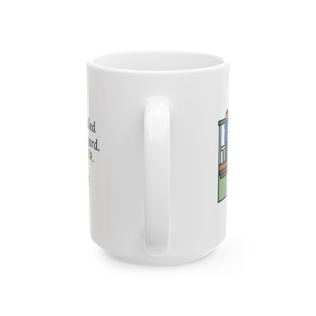Called by Name in the Yard, Decided Against It 15oz Mug, Large Funny Chow Chow Coffee Mug