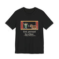 Shakespeare Quote T-Shirt, Exit, Pursued by a Bear, Theatre Stage Chase Tee