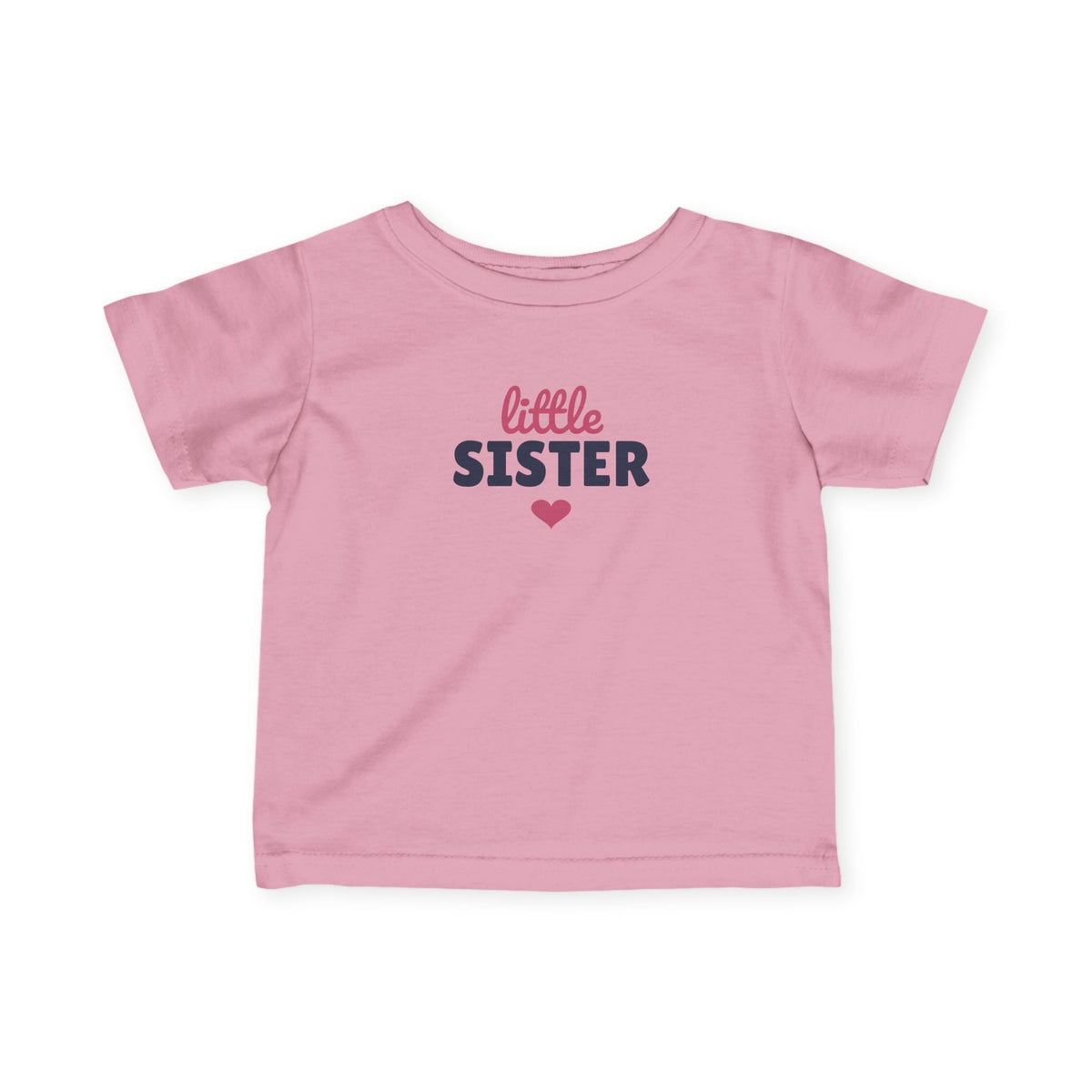 Little Sister Baby T-Shirt, Matching Sibling Infant Tee