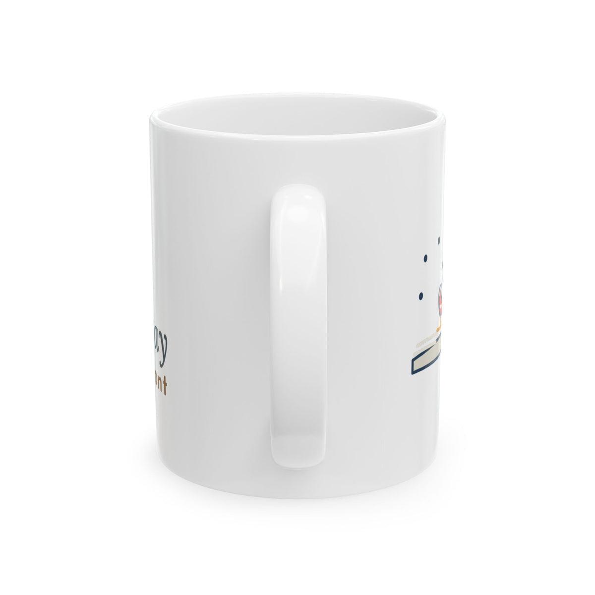 Pierpont Quote Mug, Sleigh Bells in the Snow, Christmas One-Horse Sleigh Coffee Mug 11oz