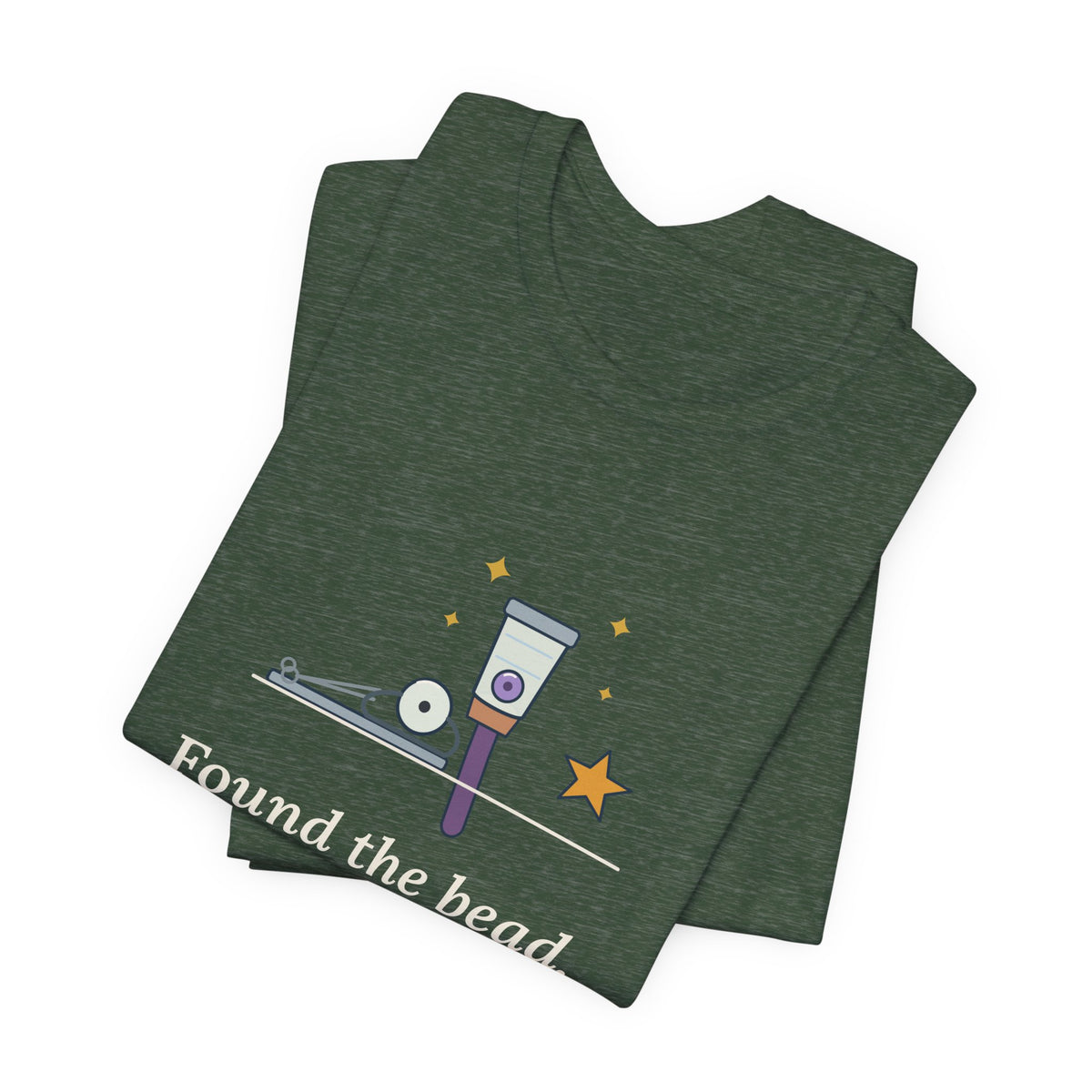 ENT Nurse T-Shirt - Found the Bead. Left Nostril, As Suspected. Otolaryngology Clinic Tee