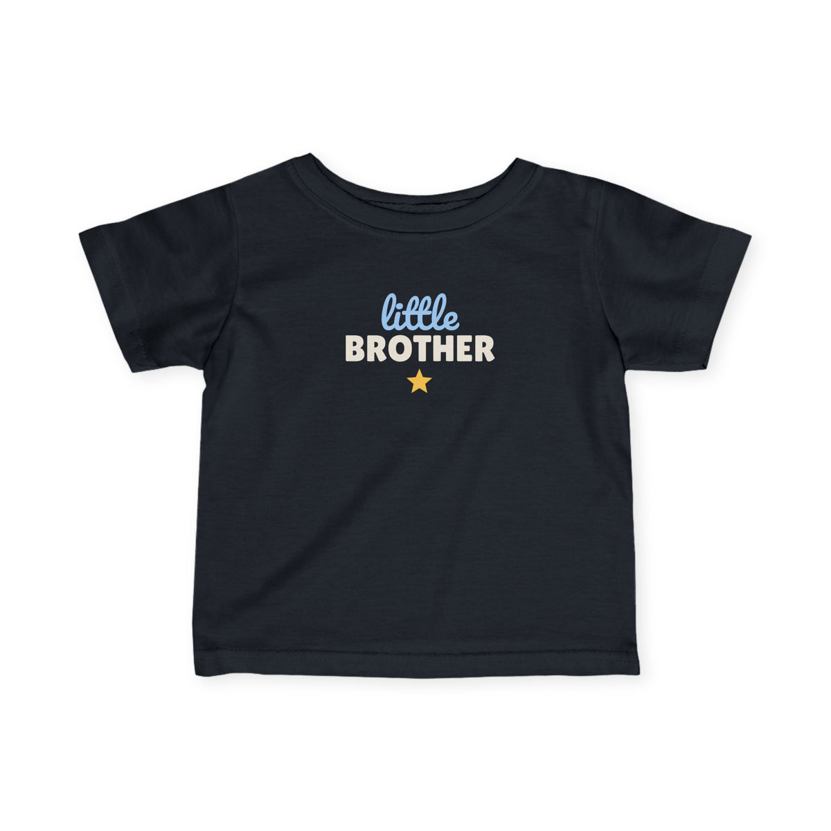 Little Brother Baby T-Shirt, Matching Sibling Infant Tee