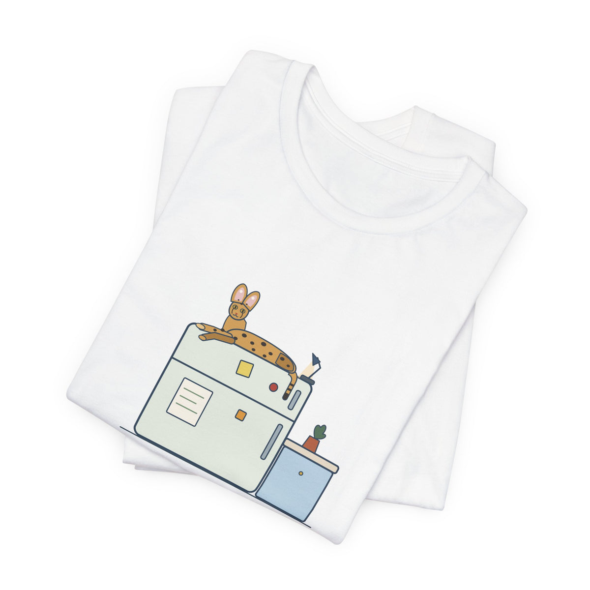 Savannah Cat T-Shirt - Top of the Fridge: Savannah Cat Headquarters, Funny Cat Owner Tee
