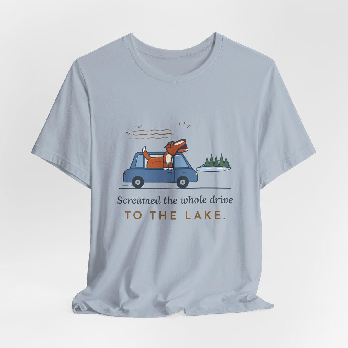 Nova Scotia Duck Tolling Retriever T-Shirt - Screamed the Whole Drive to the Lake