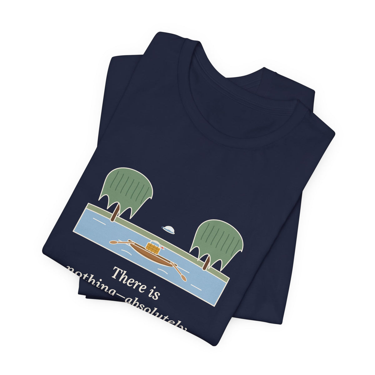 Grahame Quote T-Shirt, Simply Messing About in Boats, Boating River Rowboat Tee