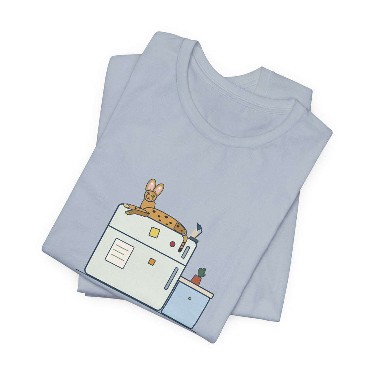 Savannah Cat T-Shirt - Top of the Fridge: Savannah Cat Headquarters, Funny Cat Owner Tee