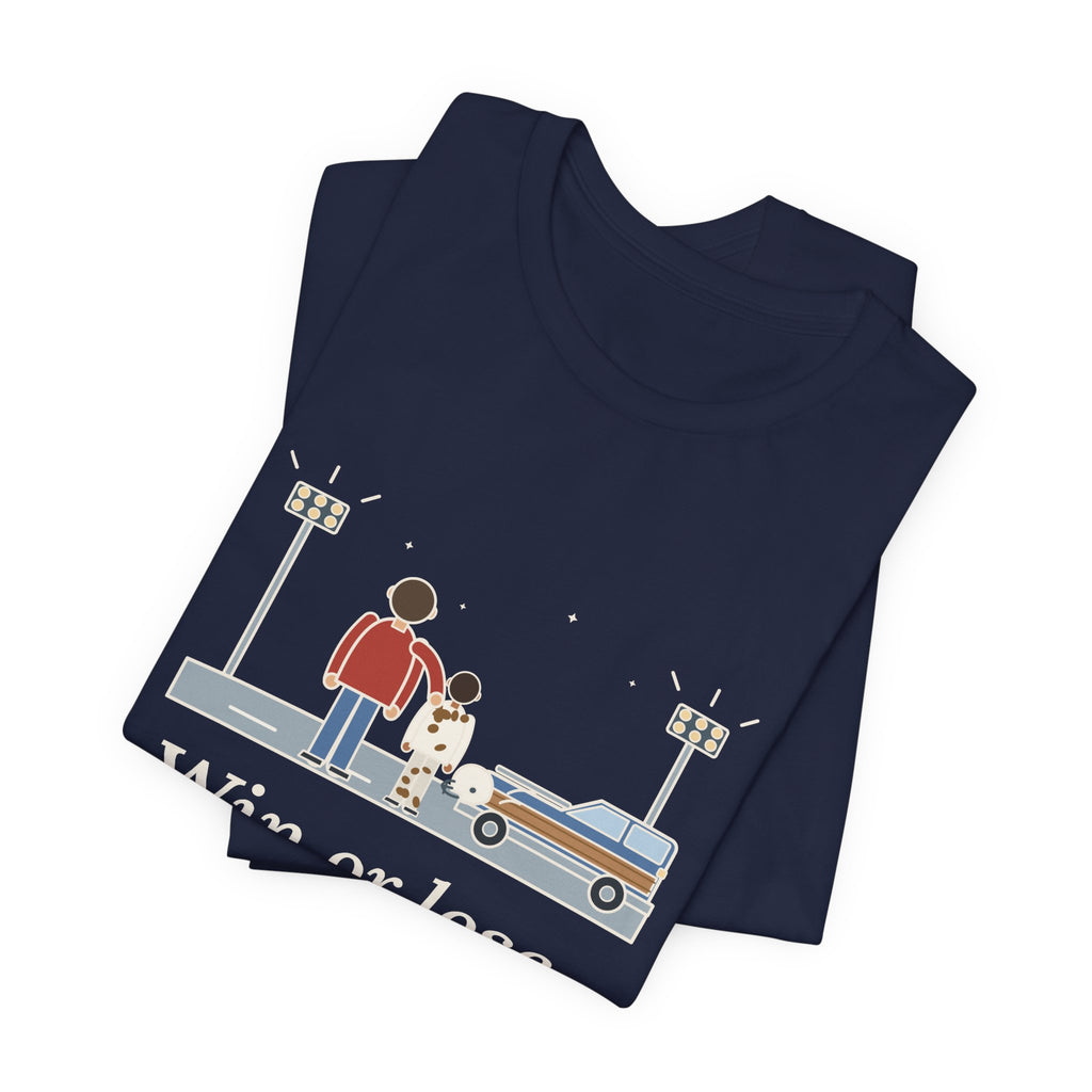 Win or Lose, We Ride Home Together T-Shirt, Football Quote Tee with Friday Night Ride Home