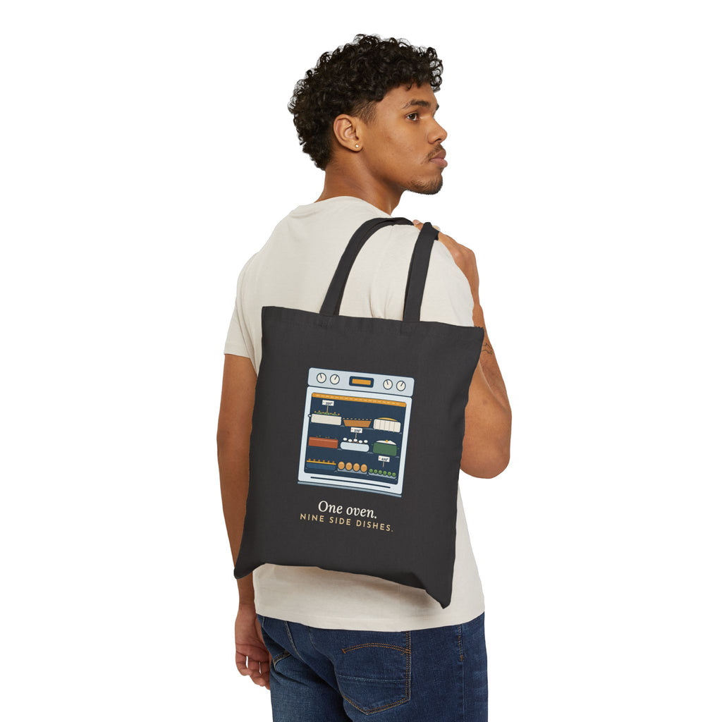 Thanksgiving Tote Bag - One Oven, Nine Side Dishes Host Gift Tote