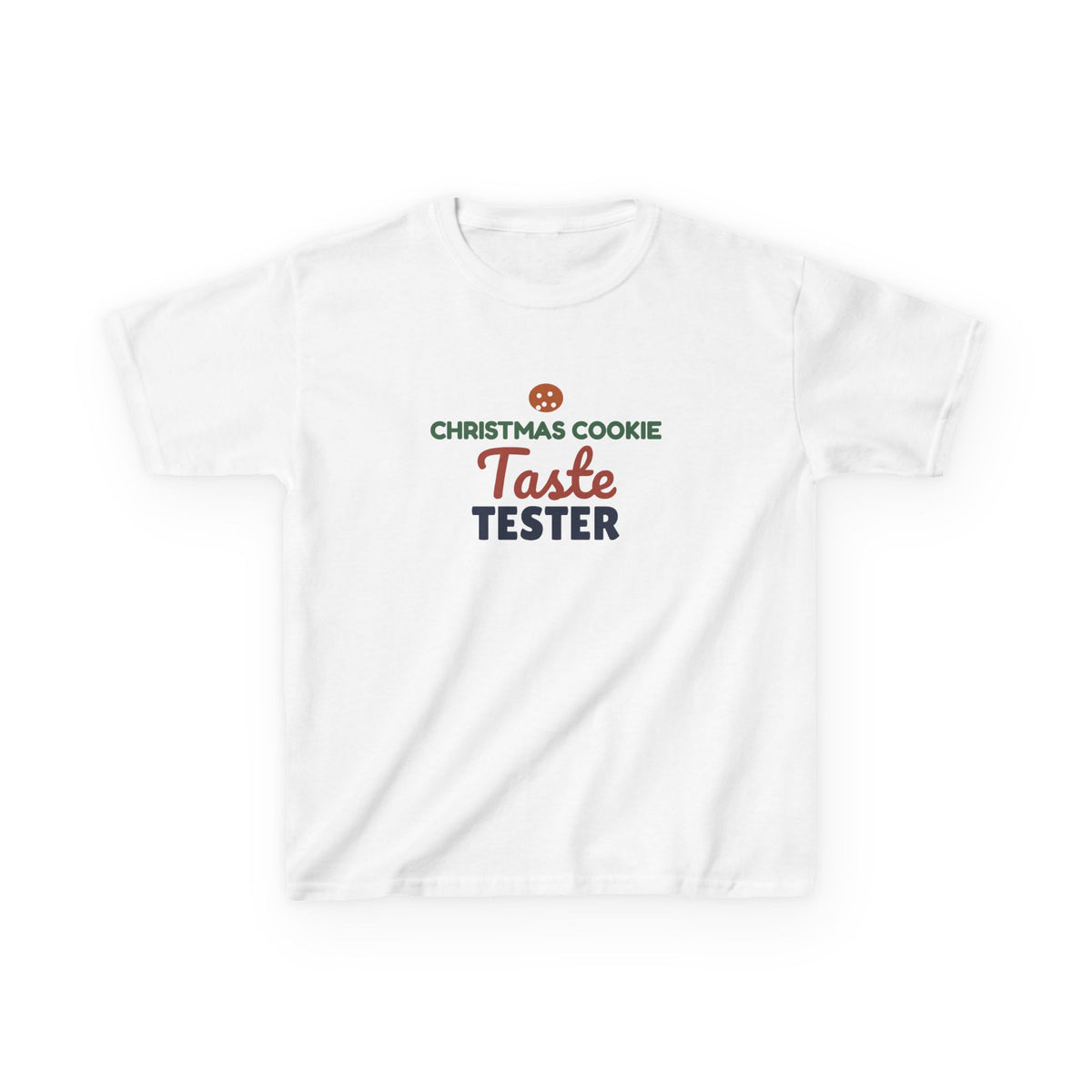 Christmas Cookie Taste Tester Youth T-Shirt, Holiday Baking Kids Tee