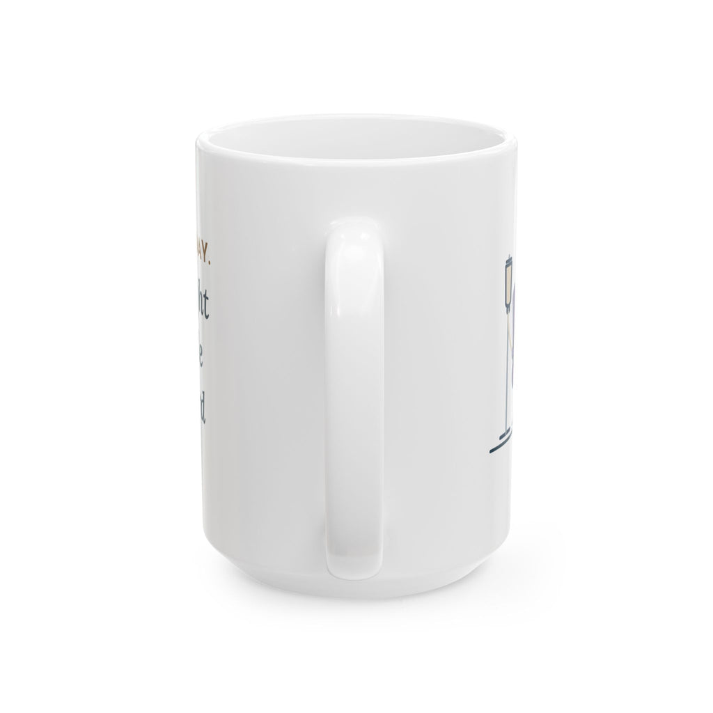 Large 15oz Hematology Clinic Nurse Mug - Crossword Book on Infusion Day Nurse Gift