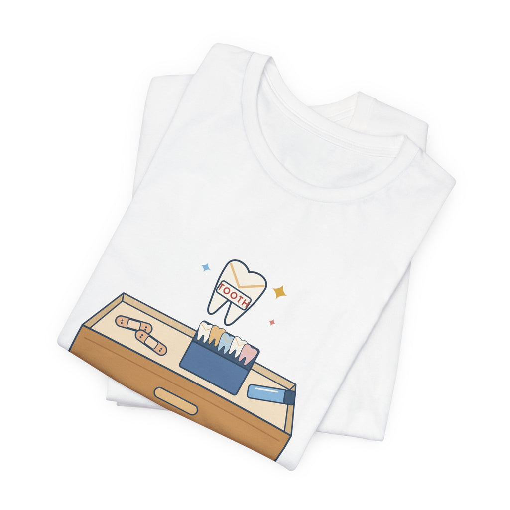 1st Grade Teacher T-Shirt - Tooth Fell Out? I Have an Envelope for That. Primary Teacher Tee
