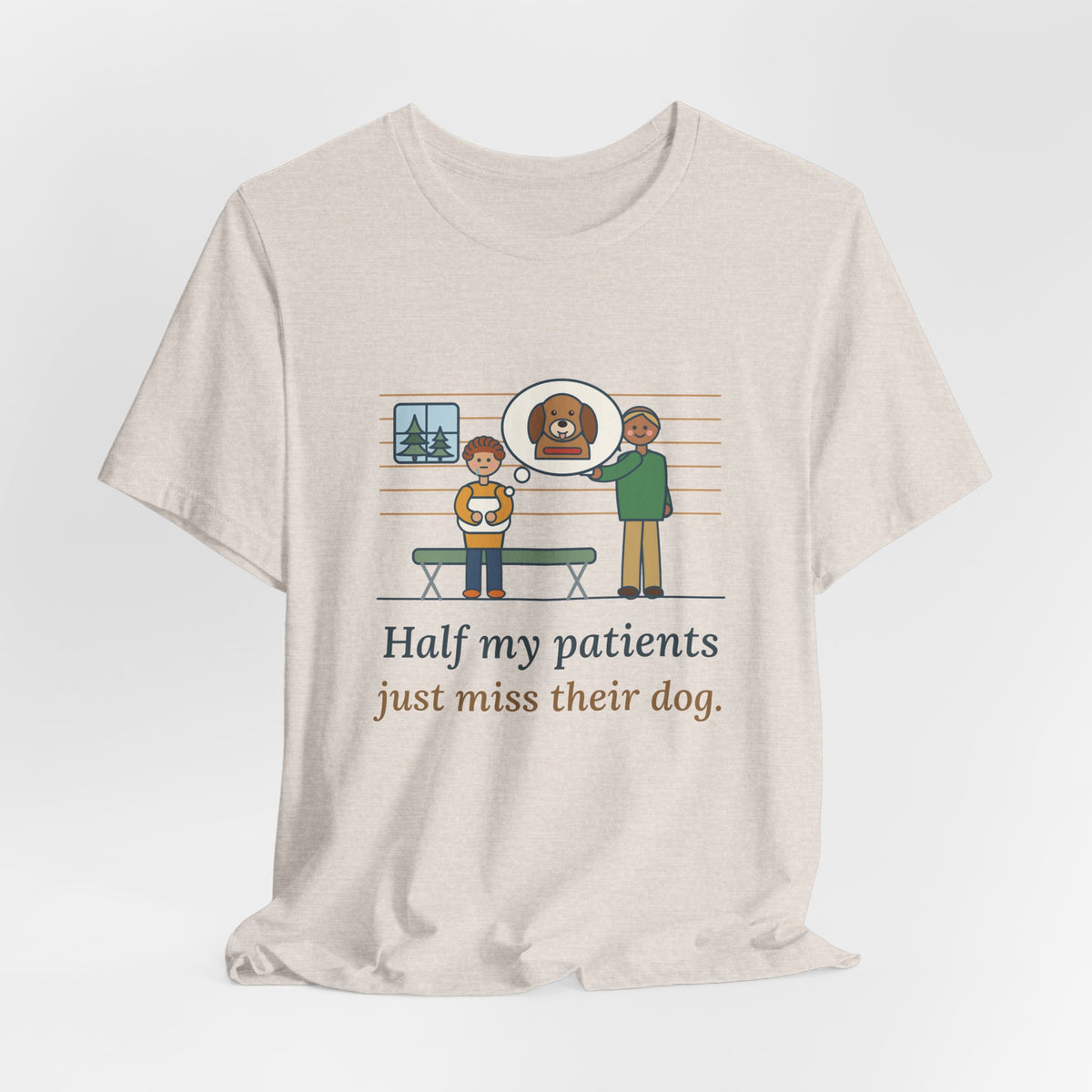 Camp Nurse T-Shirt - Half My Patients Just Miss Their Dog, Summer Camp Nurse Tee