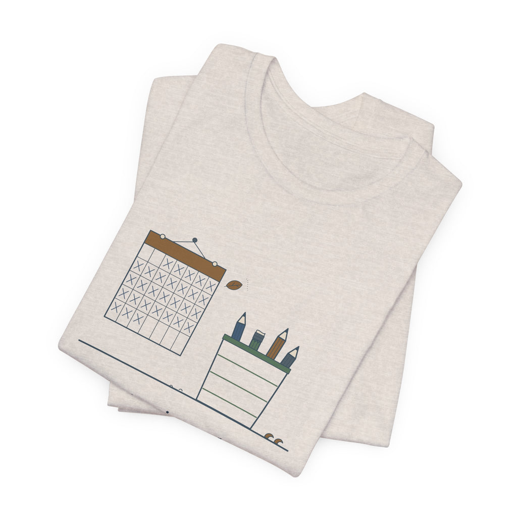 3rd Grade Teacher T-Shirt - Twenty-Six Students, Four Pencils Left Funny Teacher Tee