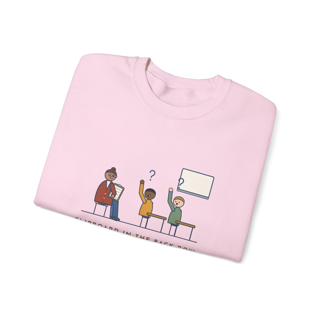 Instructional Coach Crewneck Sweatshirt - Two Kids Asked If I'm the Sub