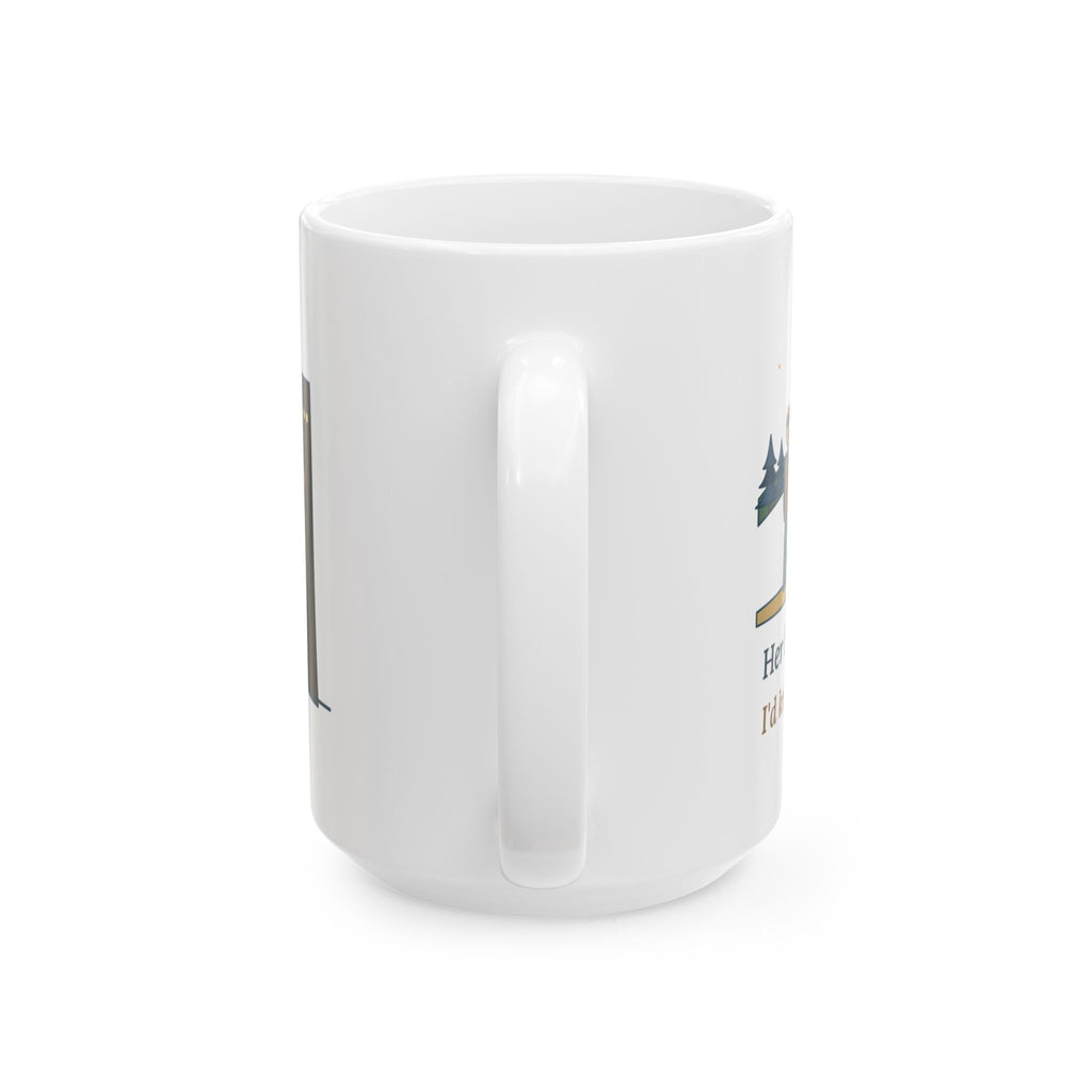 Large 15oz Coonhound Mug - Her Bawl, a Mile Off. I'd Know It Anywhere. Hound Lover Mug